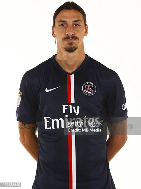 Zlatan IBRAHIMOVIC - - Portrait Officiel - Paris Saint Germain - Photo : Gavelle / PSG / Icon Sport/MB Media