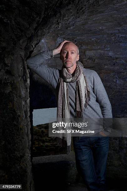 Portrait of Canadian science fiction and fantasy author Steve Rune Lundin, better known by his pen name Steven Erikson, photographed at Pendennis...