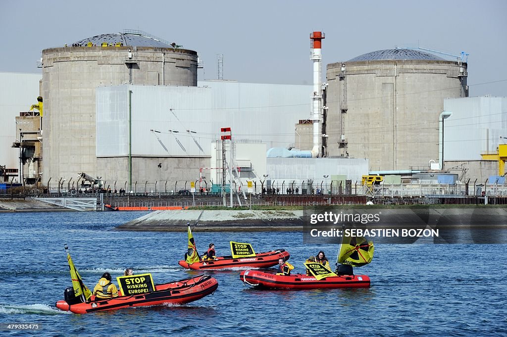 FRANCE-NUCLEAR-ENVIRONMENT-ENERGY-EDF-GREENPEACE