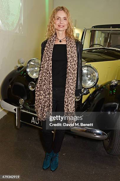Maryam d'Abo attends the 'Bond In Motion' photocall at the London Film Museum on March 18, 2014 in London, England.