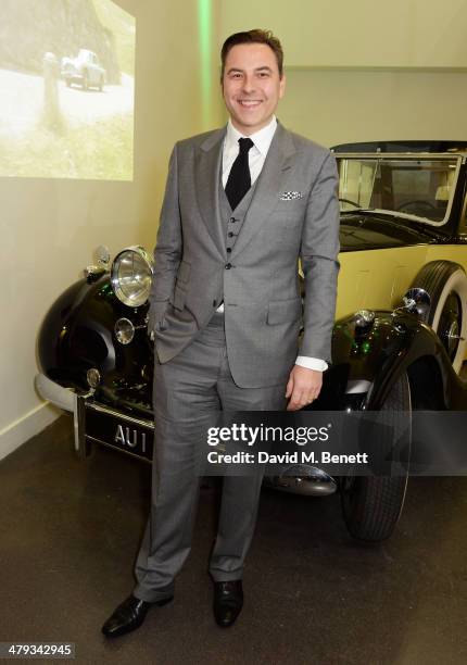 David Walliams attends the 'Bond In Motion' photocall at the London Film Museum on March 18, 2014 in London, England.