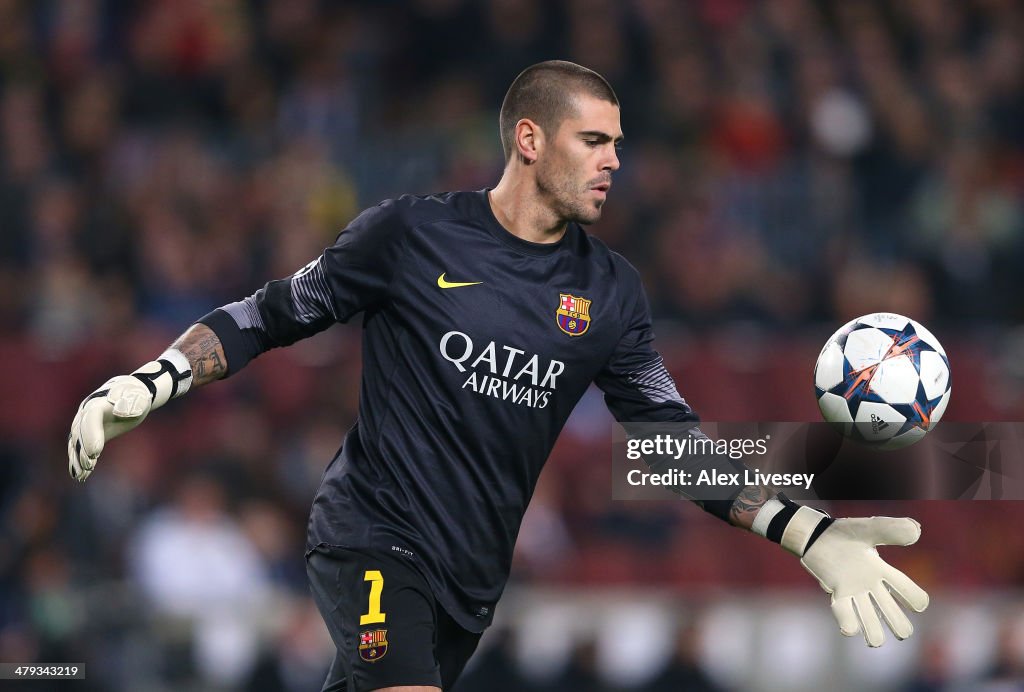 FC Barcelona v Manchester City - UEFA Champions League Round of 16