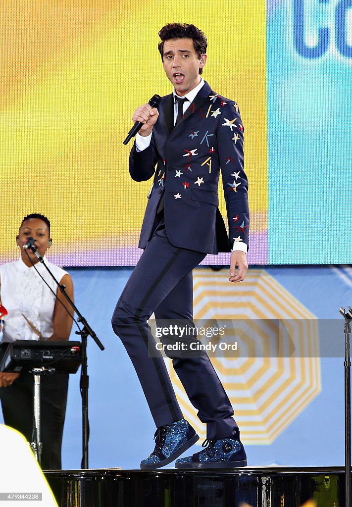 Mika Performs On ABC's "Good Morning America"