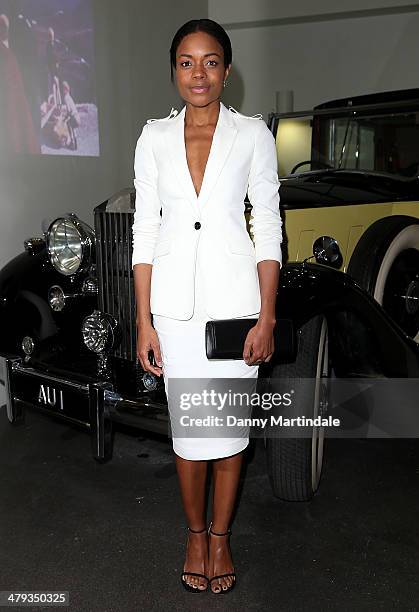 Naomie Harris attends a photocall ahead of the opening of the Bond In Motion exhibition at the London Film Museum on March 18, 2014 in London,...