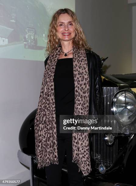 Maryam d'Abo attends a photocall ahead of the opening of the Bond In Motion exhibition at the London Film Museum on March 18, 2014 in London, England.
