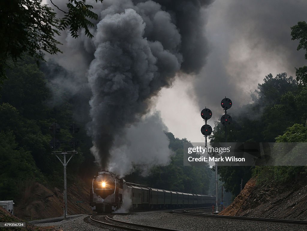 Historically Restored Steam Engine Rides The Rails Again In Virginia