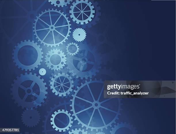 Blue Cogs Pattern Blue Cogs Background Photos and Premium High Res Pictures - Getty Images