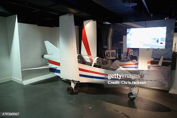 General view ahead of the opening of the Bond In Motion exhibition at the London Film Museum on March 18, 2014 in London, England. The Exhibition is...