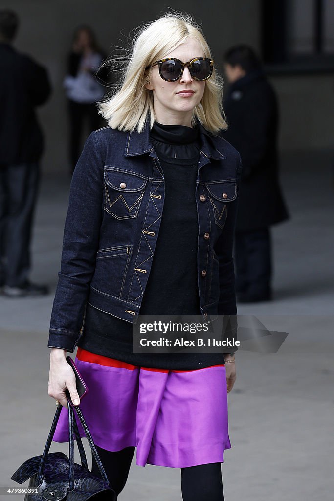 Celebrity Sightings In London - March 18, 2014