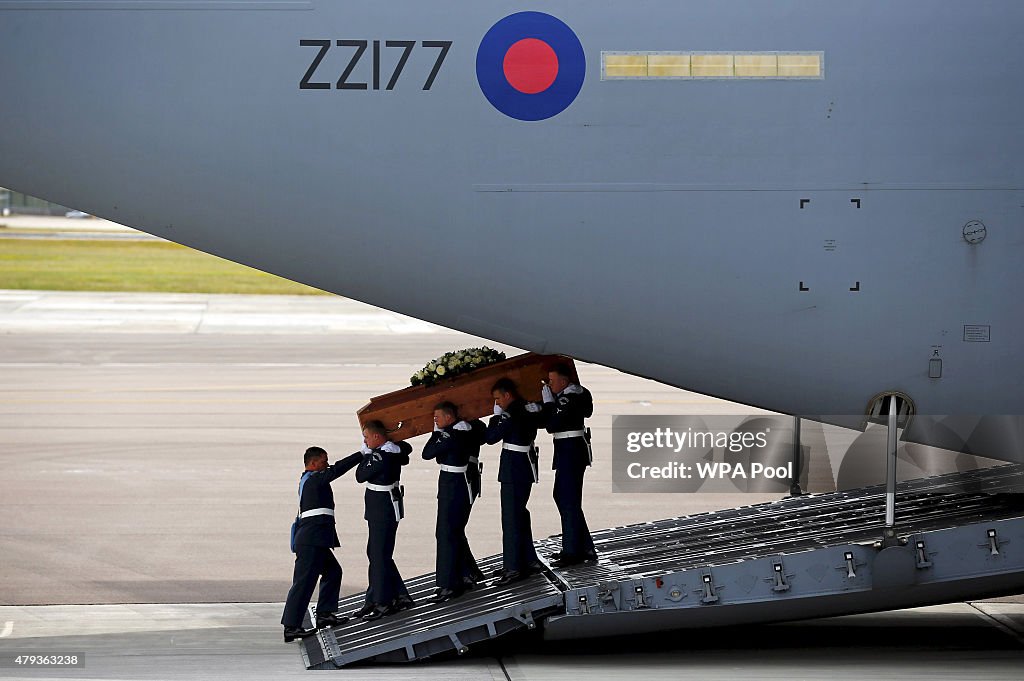 Third Repatriation Of The Britons Killed In Tunisia Takes Place