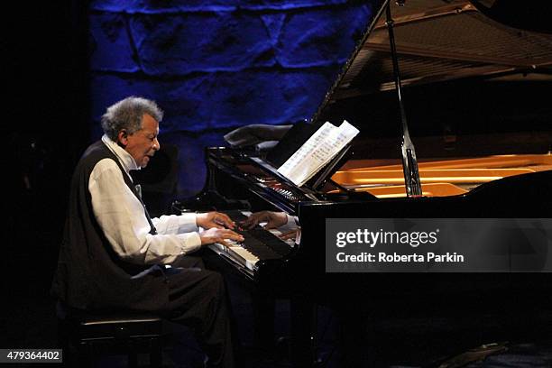 Abdullah Ibrahim performs during the 2015 Festival International de Jazz de Montreal>> on July 2, 2015 in Montreal, Canada.