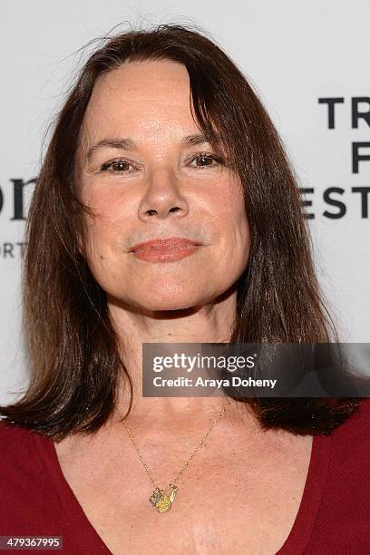Barbara Hershey attends the Tribeca Film Festival 2014 celebration at The Beverly Hilton Hotel on March 17, 2014 in Beverly Hills, California.