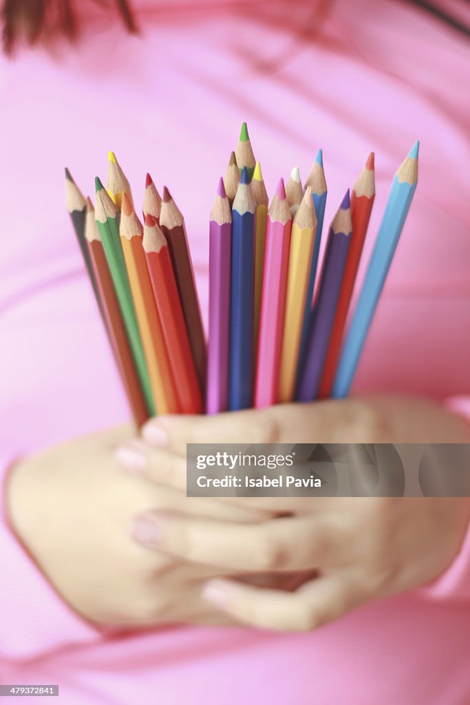 Pencil Colors High-Res Stock Photo - Getty Images