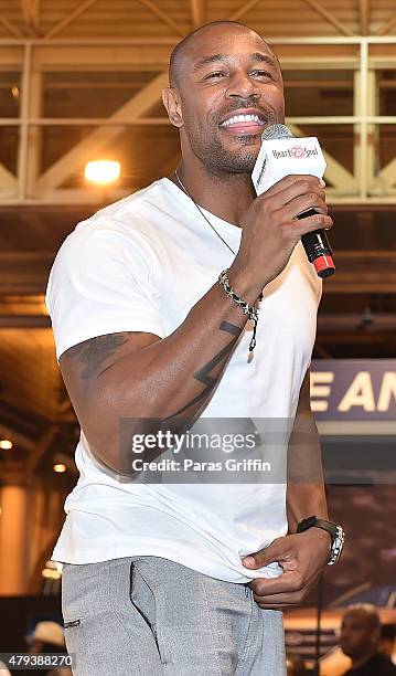 Recording artist Tank attends the 2015 Essence Music Festival on July 3, 2015 at Ernest N. Morial Convention Center in New Orleans, Louisiana.