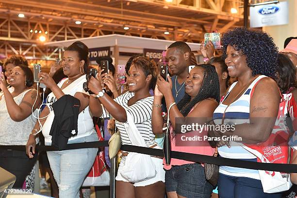 General view of the 2015 Essence Music Festival on July 3, 2015 at Ernest N. Morial Convention Center in New Orleans, Louisiana.