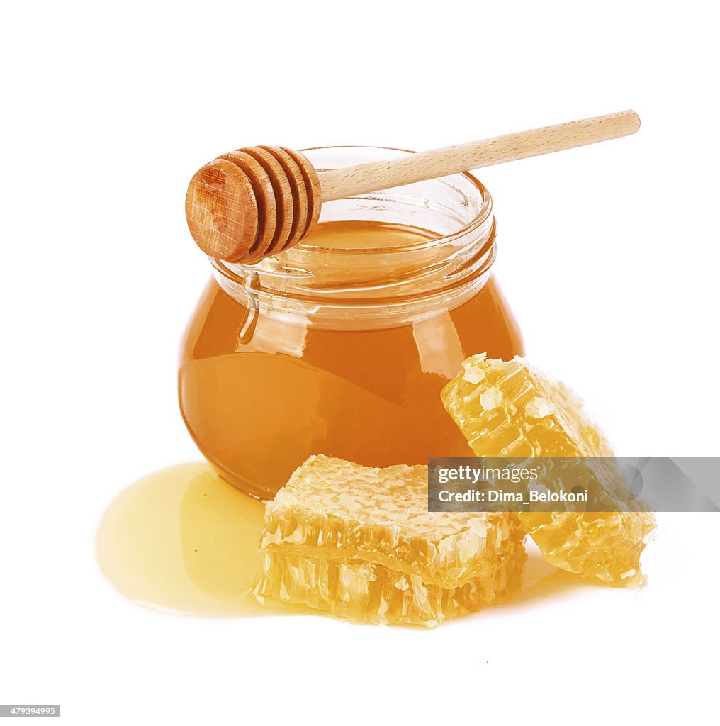 Sweet Honey and honeycomb