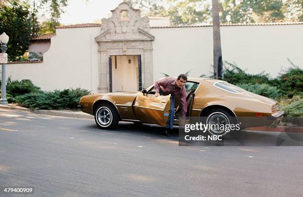 Backlash of the Hunter" Pilot Episode -- Pictured: James Garner as Jim Rockford --