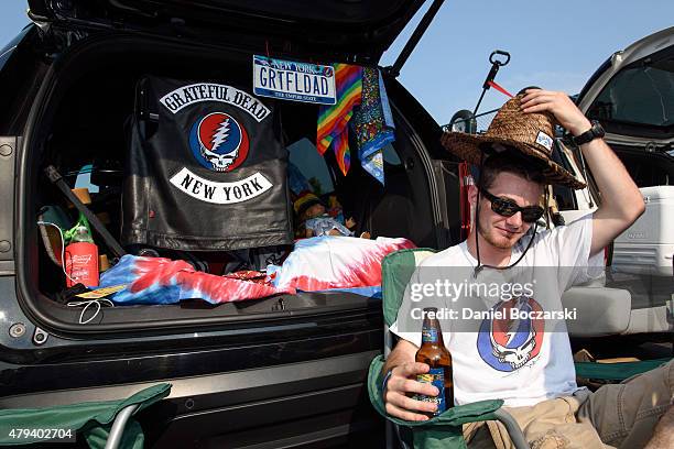 General view of atmosphere during Fare Thee Well, A Tribute To The Grateful Dead at Soldier Field on July 3, 2015 in Chicago, Illinois.