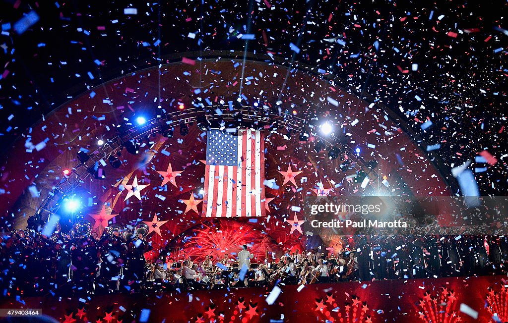 Boston Pops Conductor Keith Lockhart performs at the Boston Pops