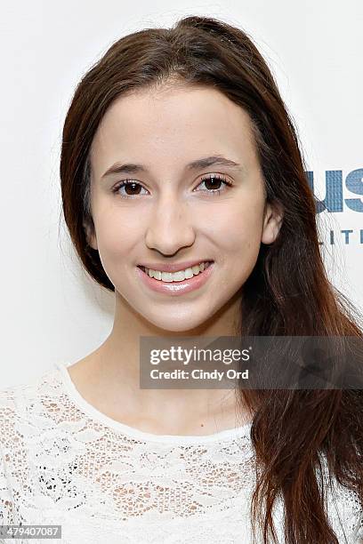 Duke University student/ adult film star Belle Knox visits the SiriusXM Studios on March 18, 2014 in New York City.