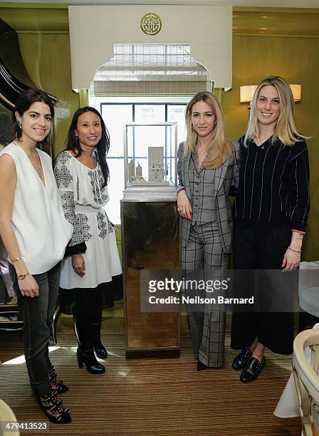 Blogger Leandra Medine, SVP, GMM Fine Apparel, Designer Sportswear and Jewelry at Bergdorf Goodman, Elizabeth von der Goltz, jewelry designer Sabine...