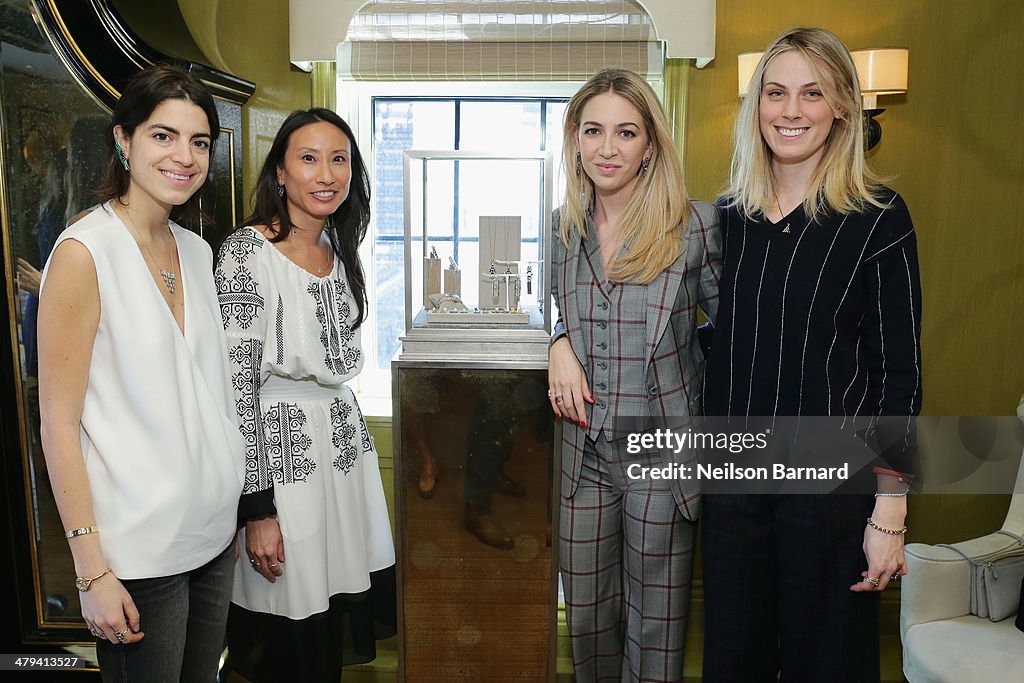 Leandra Medine And Elizabeth Von Der Glotz Host A Lunch In Honor Of Sabine Ghanem