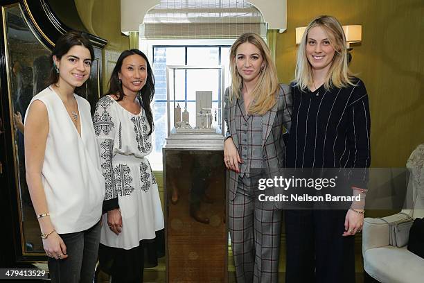 Blogger Leandra Medine, SVP, GMM Fine Apparel, Designer Sportswear and Jewelry at Bergdorf Goodman, Elizabeth von der Goltz, jewelry designer Sabine...