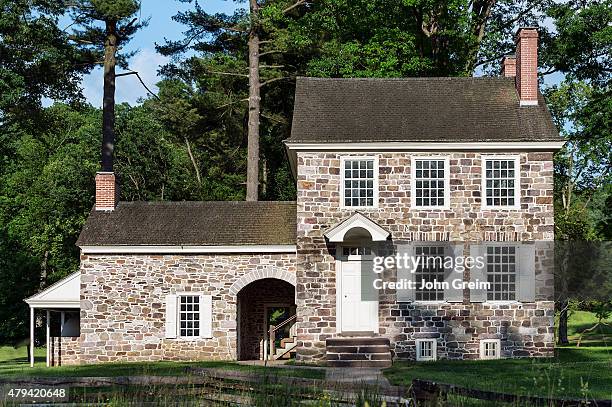 Washington's Headquarters at Valley Forge National Historical Park.