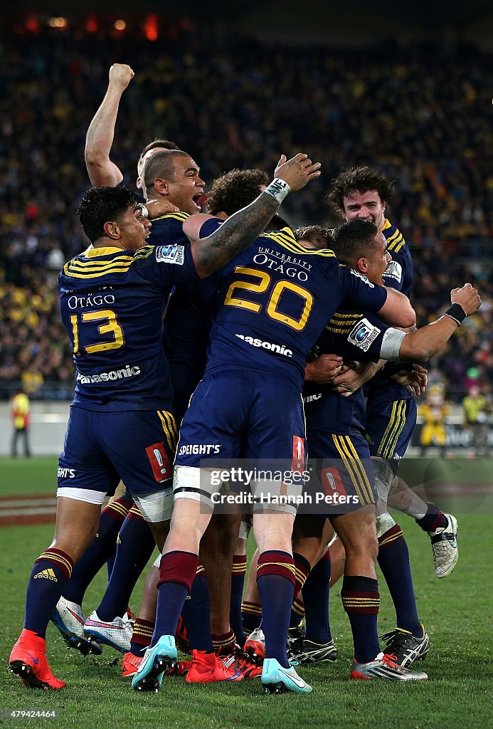 Super Rugby Final - Hurricanes v Highlanders