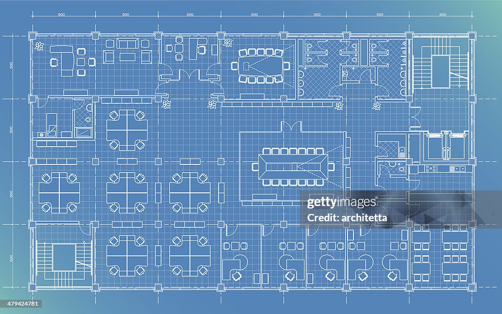 Commercial Building Blueprint