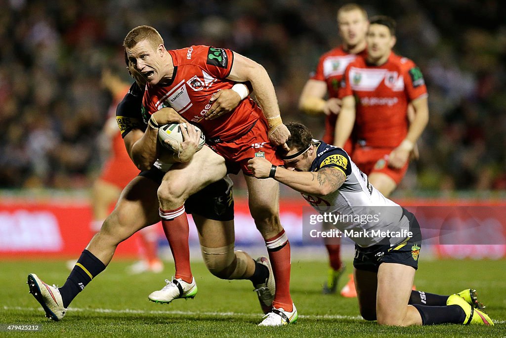 NRL Rd 17 - Dragons v Cowboys