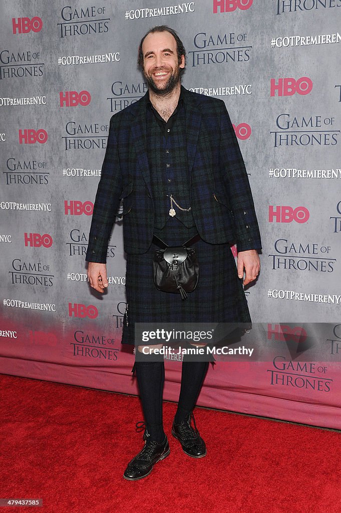 "Game Of Thrones" Season 4 New York Premiere - Arrivals