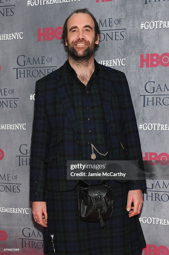 "Game Of Thrones" Season 4 New York Premiere - Arrivals
