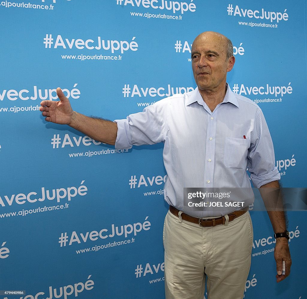 FRANCE-POLITICS-PARTIES-JUPPE