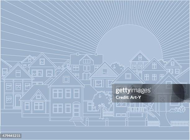 real estate background - originals collective stock illustrations