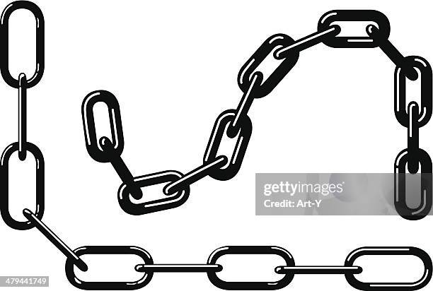 chains - chain stock illustrations
