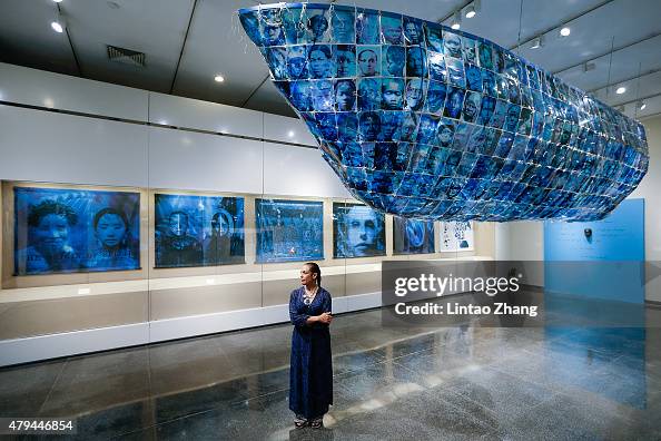 American Artist Toni Scott Holds Her Art Exhibition At Peking University American Artist Toni Scott Holds Her Art Exhibition At Peking University