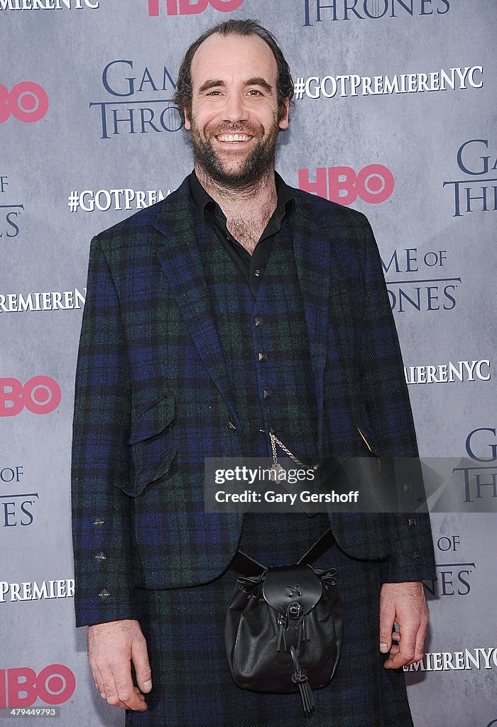 "Game Of Thrones" Season 4 New York Premiere - Arrivals