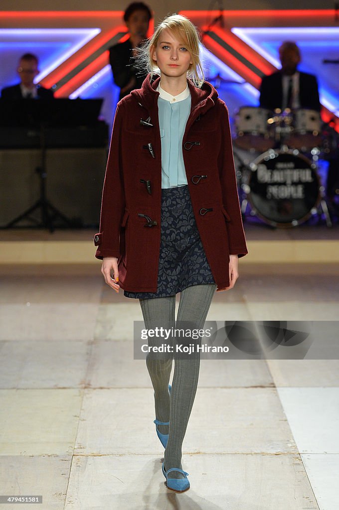 Beautiful people - Runway - MBFW Tokyo 2014 A/W