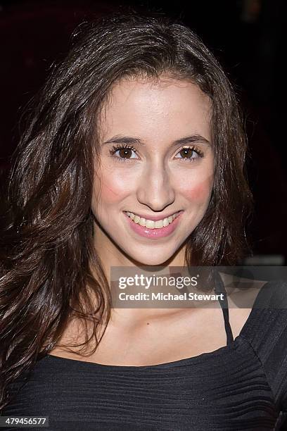 Duke University student and adult actress Belle Knox visits HeadQuarters NYC on March 18, 2014 in New York City.