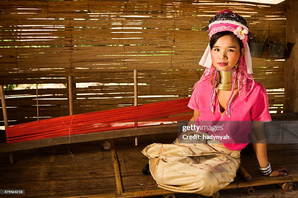 Woman from Long Neck Karen Tribe