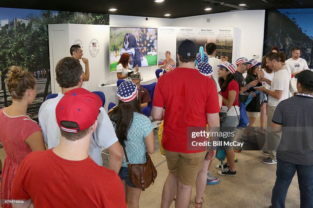 Samsung At The Team USA Road To Rio Tour Stop In Philadelphia