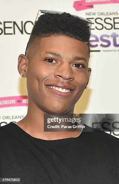 Actor Bryshere Y. Gray attends the 2015 Essence Music Festival on July 4, 2015 at Ernest N. Morial Convention Center in New Orleans, Louisiana.