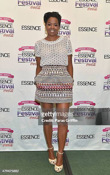 Actress Malinda Williams attends the 2015 Essence Music Festival on July 4, 2015 at Ernest N. Morial Convention Center in New Orleans, Louisiana.