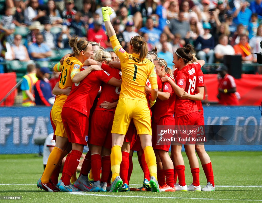 England v Germany:  3rd Place Play-off - FIFA Women's World Cup 2015