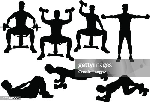 Workout Silhouette Workout Silhouette