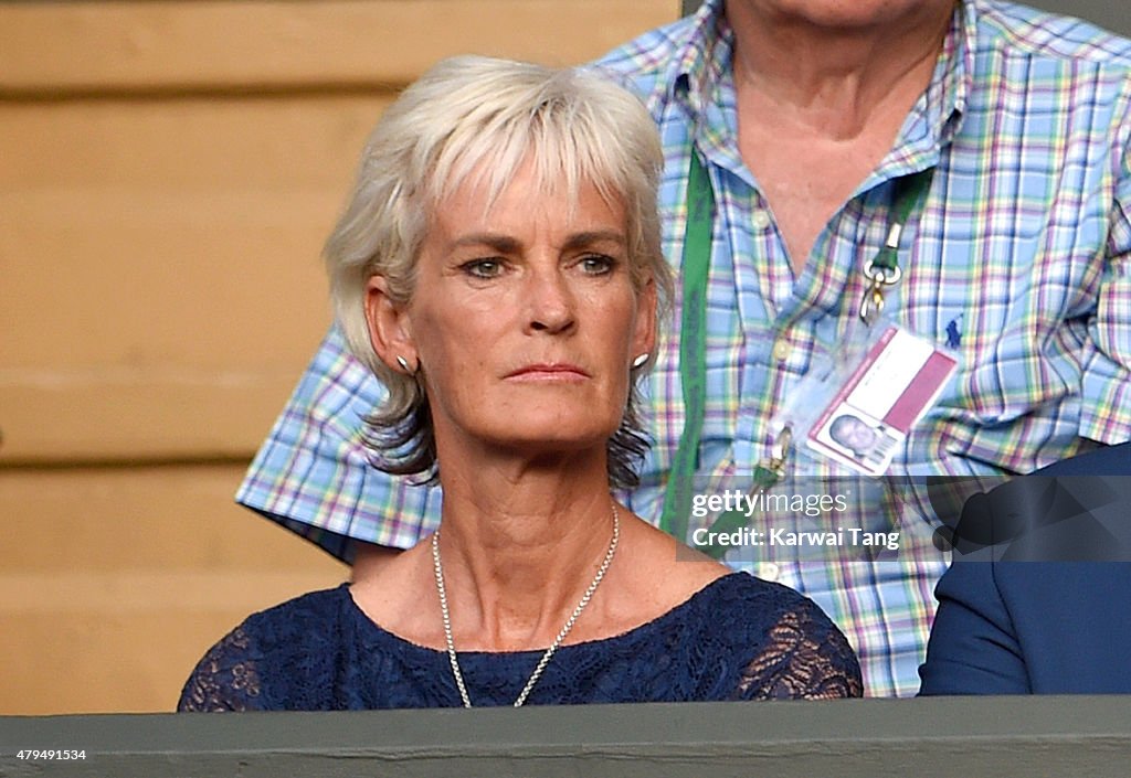 Celebrities At Wimbledon 2015