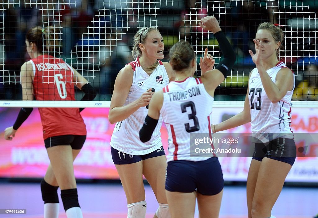 Turkey v United States:  2015 FIVB World Grand Prix