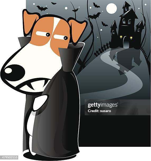 count dogcula - mountain path stock illustrations