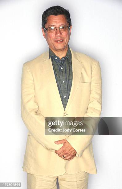 Producer/director Dean Devlin poses for portraits at 41st Annual Saturn Awards held at The Castaway on June 25, 2015 in Burbank, California.